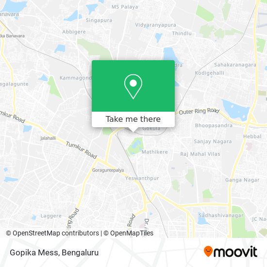 Gopika Mess map