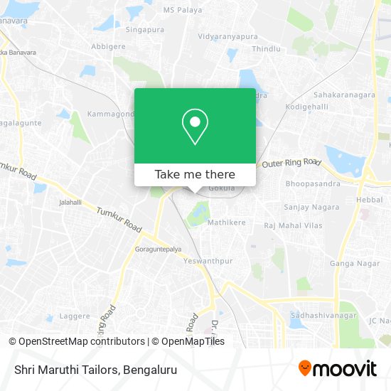 Shri Maruthi Tailors map
