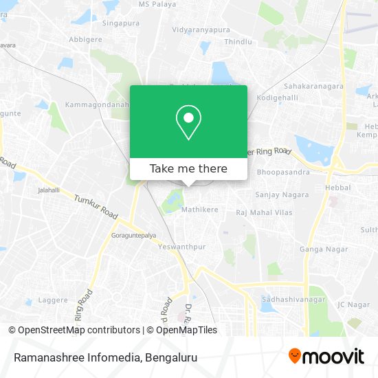 Ramanashree Infomedia map