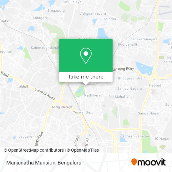 Manjunatha Mansion map