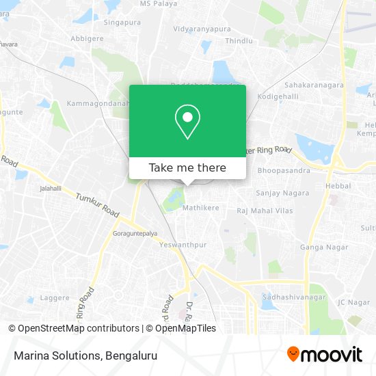 Marina Solutions map