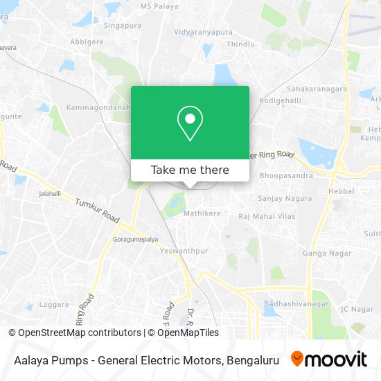 Aalaya Pumps - General Electric Motors map