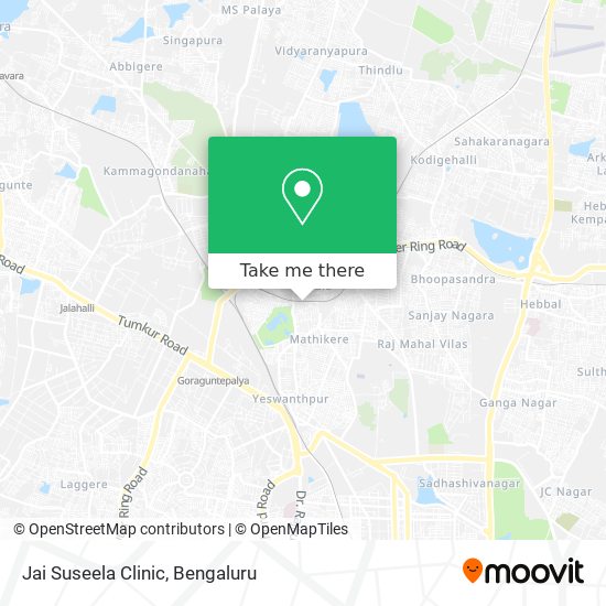 Jai Suseela Clinic map