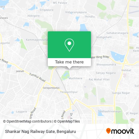 Shankar Nag Railway Gate map