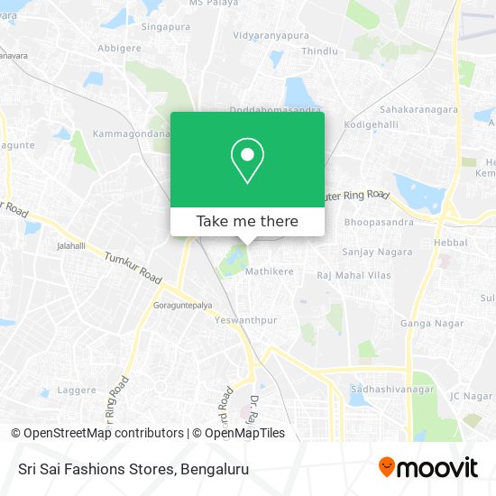 Sri Sai Fashions Stores map
