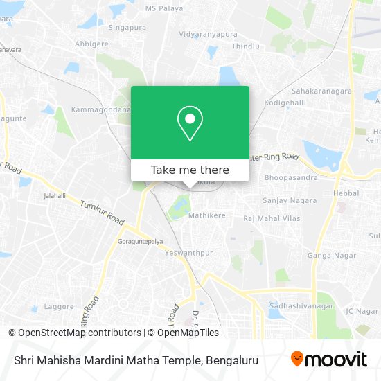 Shri Mahisha Mardini Matha Temple map