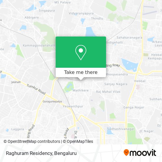 Raghuram Residency map