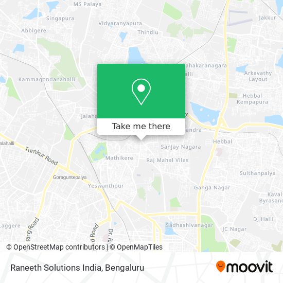 Raneeth Solutions India map