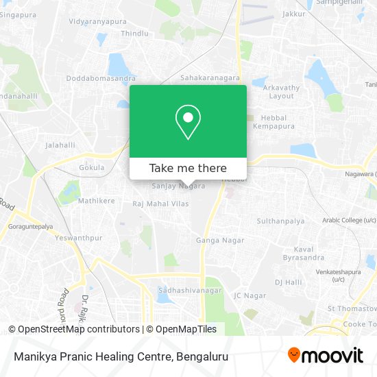 Manikya Pranic Healing Centre map