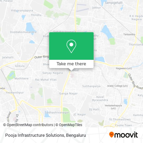 Pooja Infrastructure Solutions map