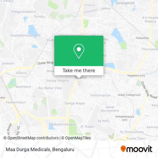 Maa Durga Medicals map