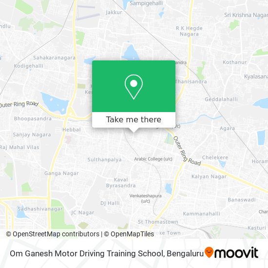 Om Ganesh Motor Driving Training School map