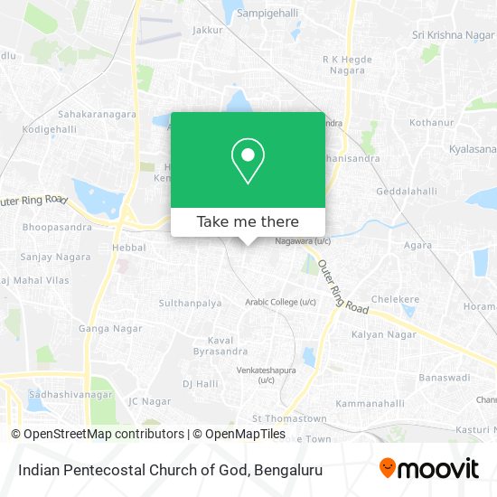 Indian Pentecostal Church of God map