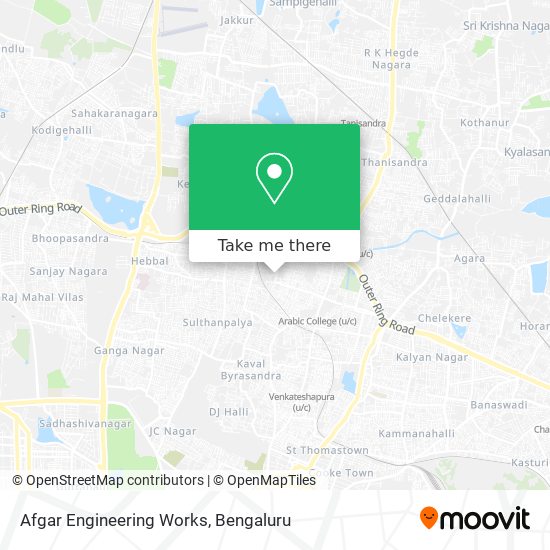 Afgar Engineering Works map