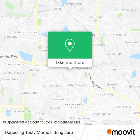 Darjeeling Tasty Momos map