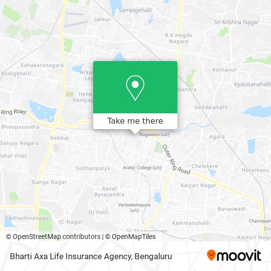Bharti Axa Life Insurance Agency map