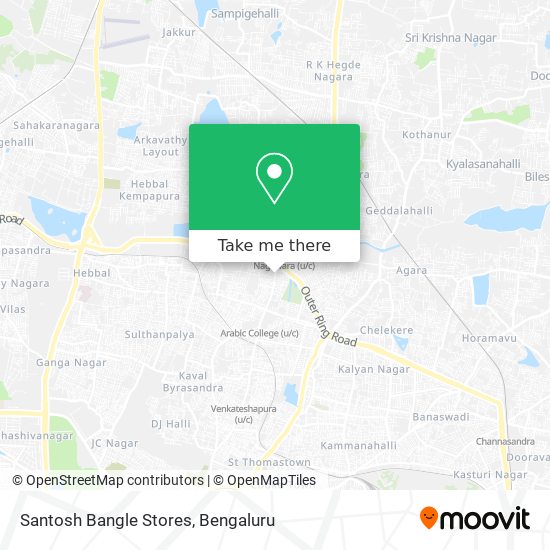 Santosh Bangle Stores map