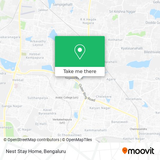 Nest Stay Home map