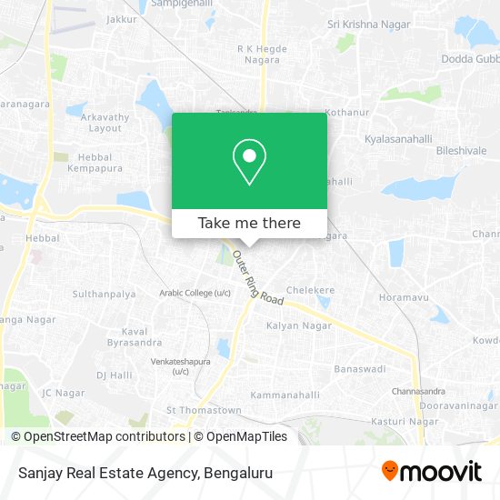 Sanjay Real Estate Agency map