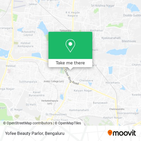 Yofee Beauty Parlor map