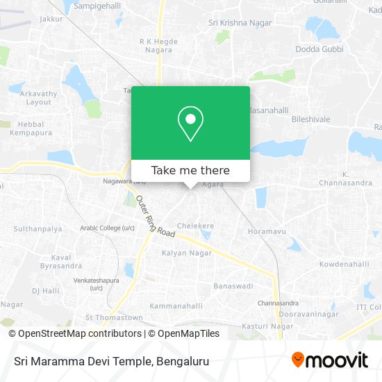 Sri Maramma Devi Temple map