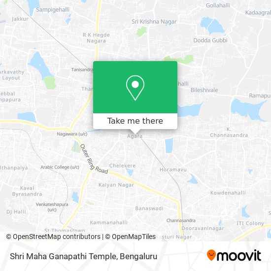 Shri Maha Ganapathi Temple map