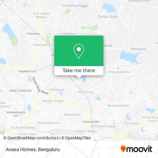 Avasa Homes map