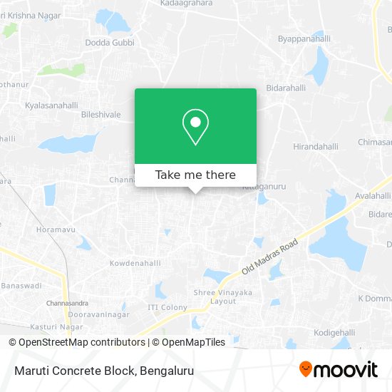 Maruti Concrete Block map