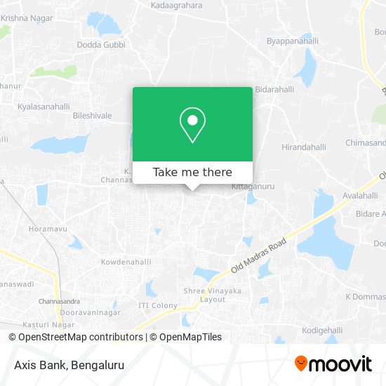 Axis Bank map