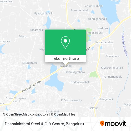 Dhanalakshmi Steel & Gift Centre map