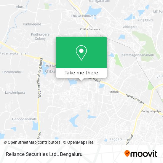 Reliance Securities Ltd. map