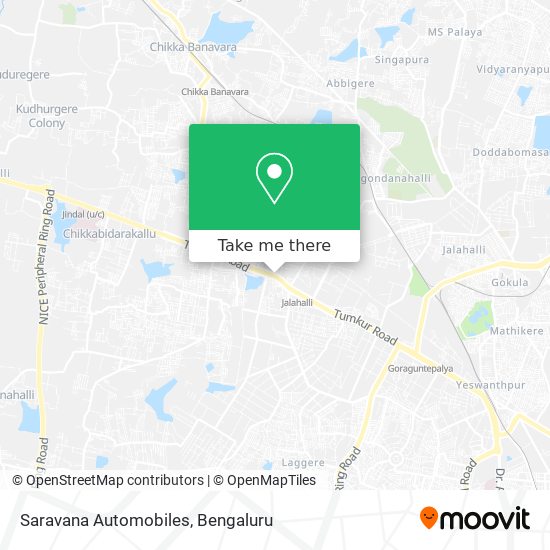 Saravana Automobiles map