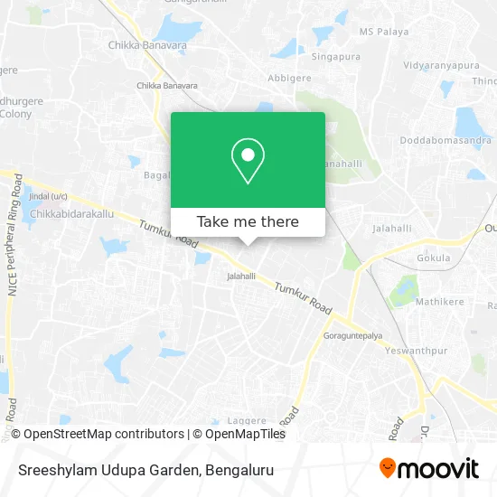 Sreeshylam Udupa Garden map