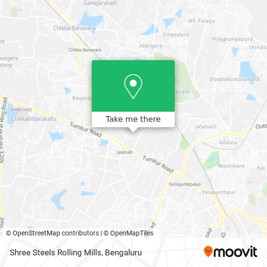 Shree Steels Rolling Mills map