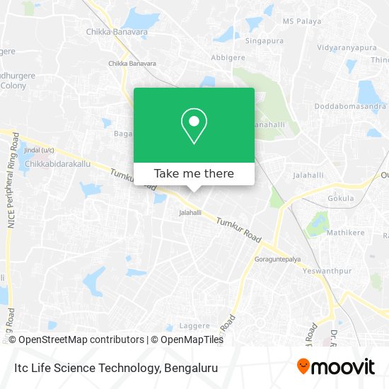 Itc Life Science Technology map