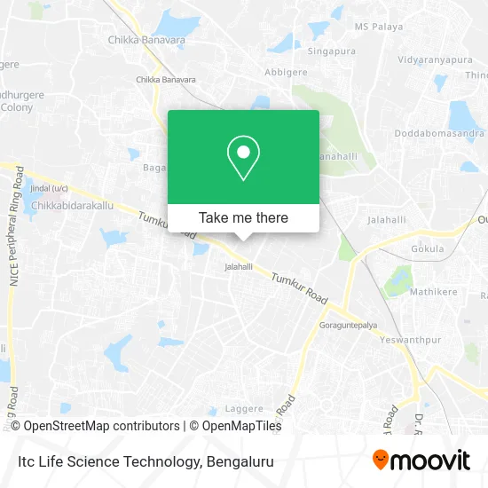 Itc Life Science Technology map