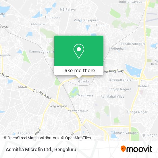 Asmitha Microfin Ltd. map