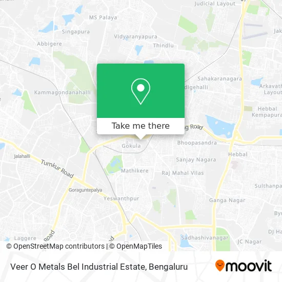 Veer O Metals Bel Industrial Estate map
