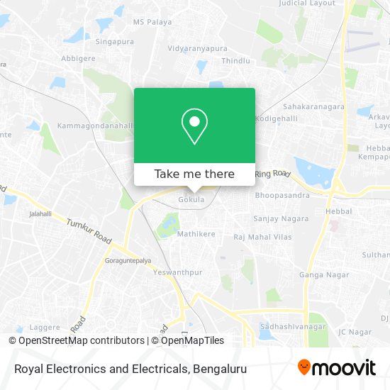 Royal Electronics and Electricals map
