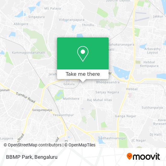 BBMP Park map