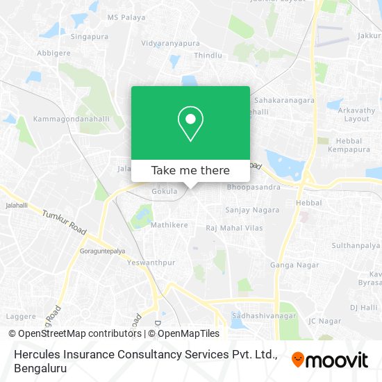 Hercules Insurance Consultancy Services Pvt. Ltd. map