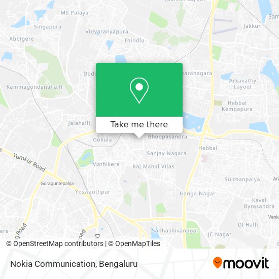 Nokia Communication map