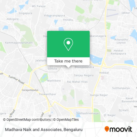 Madhava Naik and Associates map