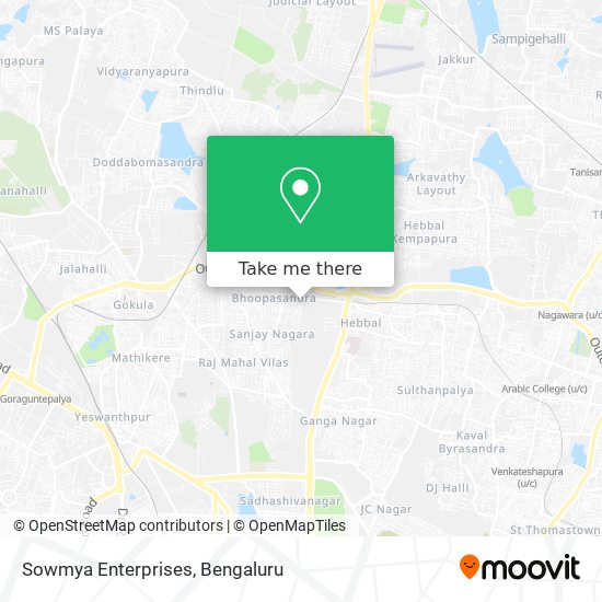 Sowmya Enterprises map