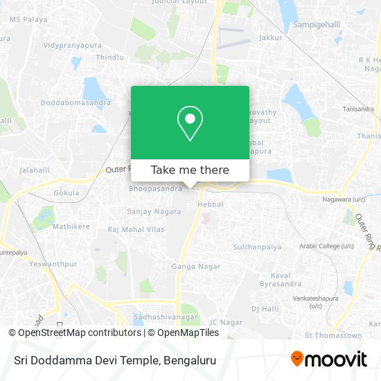 Sri Doddamma Devi Temple map