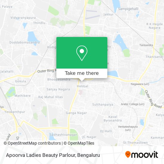 Apoorva Ladies Beauty Parlour map