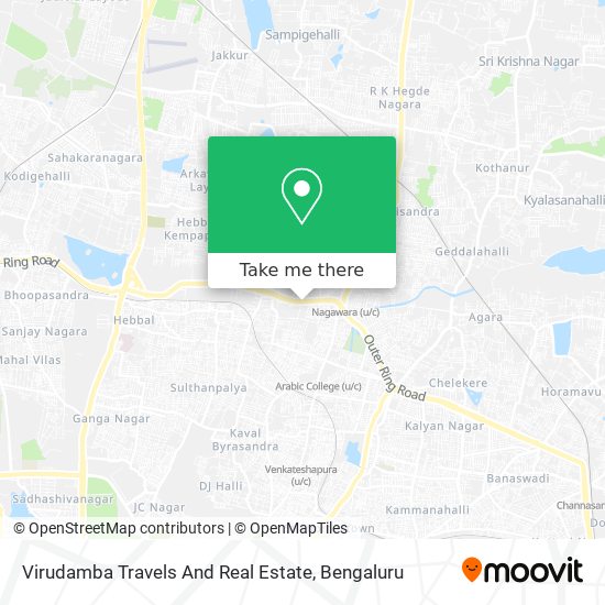 Virudamba Travels And Real Estate map