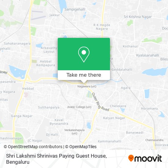 Shri Lakshmi Shrinivas Paying Guest House map
