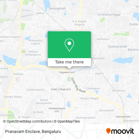 Pranavam Enclave map