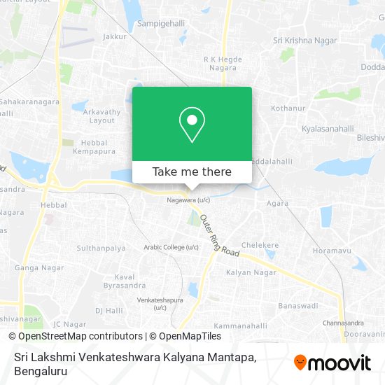 Sri Lakshmi Venkateshwara Kalyana Mantapa map